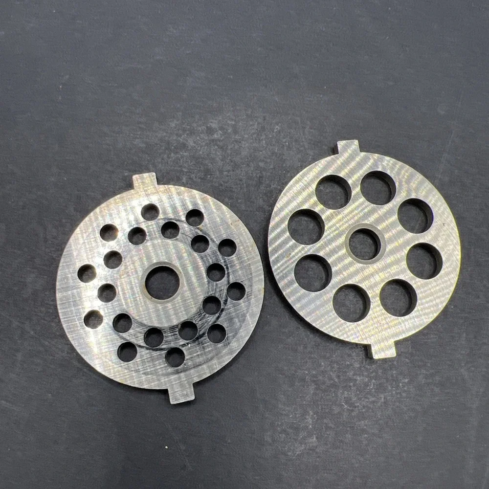 2-Pack Round Blades for KitchenAid KSMFGA meat grinder food chopper Attachment